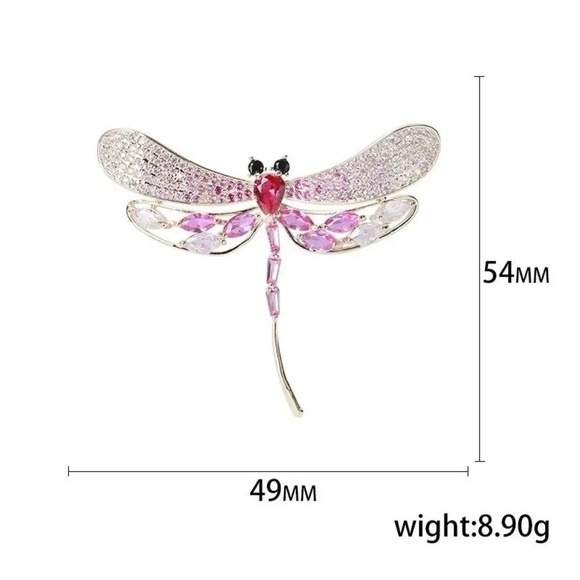 VQ Dragonfly Brooch - Picture 2 of 3